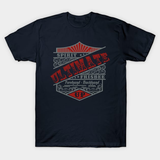 Ultimate Frisbee Vintage T-Shirt by CTShirts